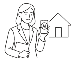 Illustration representing Real-Estate Managers & SDRs use case
